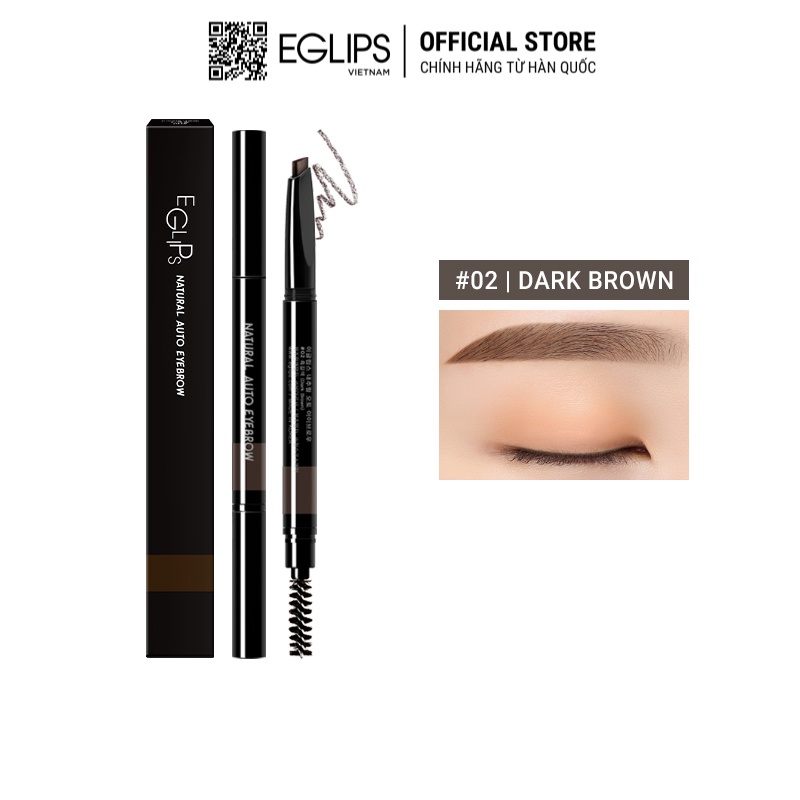 Kẻ mày Eglips Natural Auto Eyebrow (đầu tam giác) 0.3g