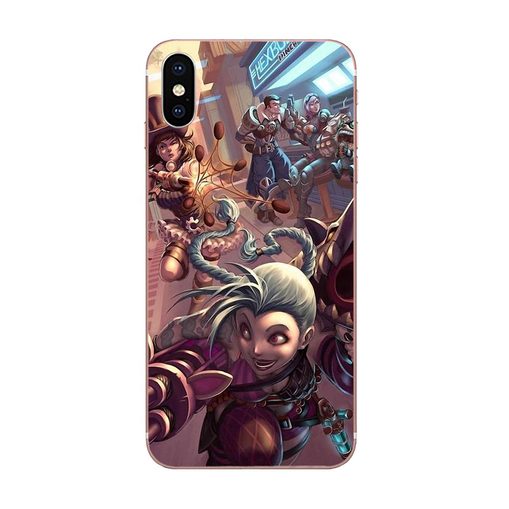 Ốp Điện Thoại Tpu Mềm In Hình League Of Legends Cho Apple Iphone 11 Pro X Xs Max Xr 6 6s 7 8 Plus