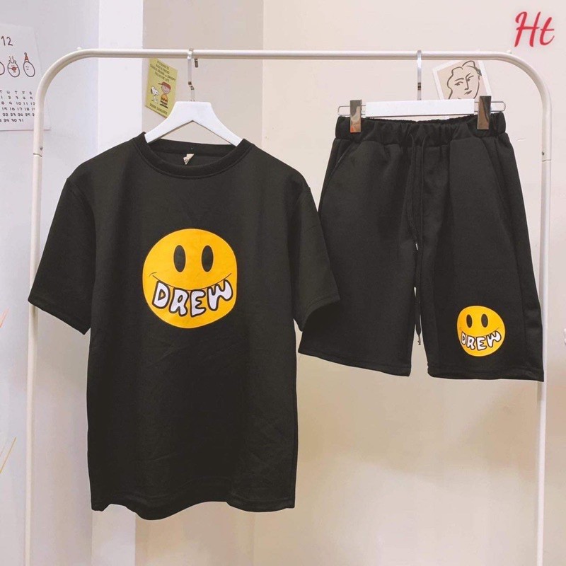 Sét áo mặt vàng DRE+quần 5D HT12
