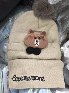 Set mũ len cho bé