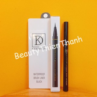 Bút dạ Kẻ Mắt Không Trôi Karadium Waterproof Brush Liner Black - beautythienthanh