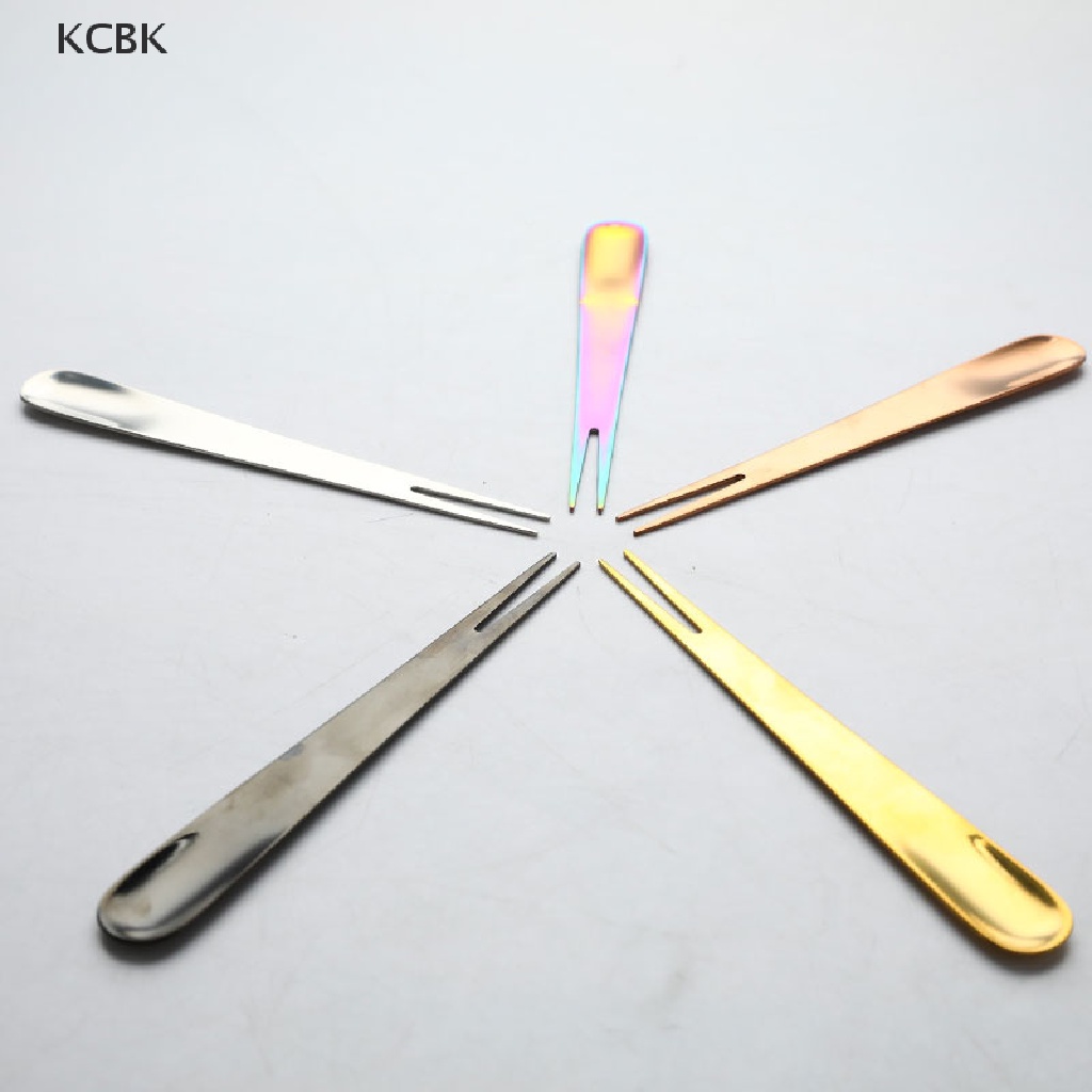 Nĩa Ăn Tráng Miệng 2 Trong 1 Bằng Thép Không Gỉ