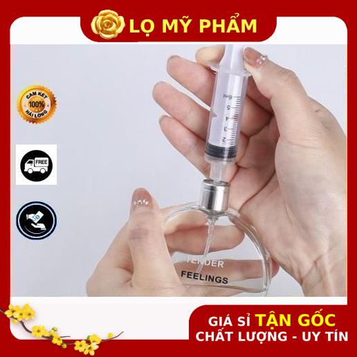 Lọ Chiết Nước Hoa ❤ GIÁ TỐT NHẤT ❤ Ống xilanh có đầu chiết nước hoa 10ml, phụ kiện du lịch