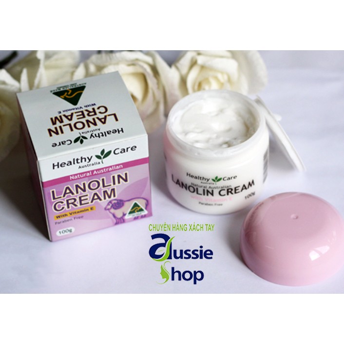 Kem cừu Healthy Care Lanolin cream with Vitamin E