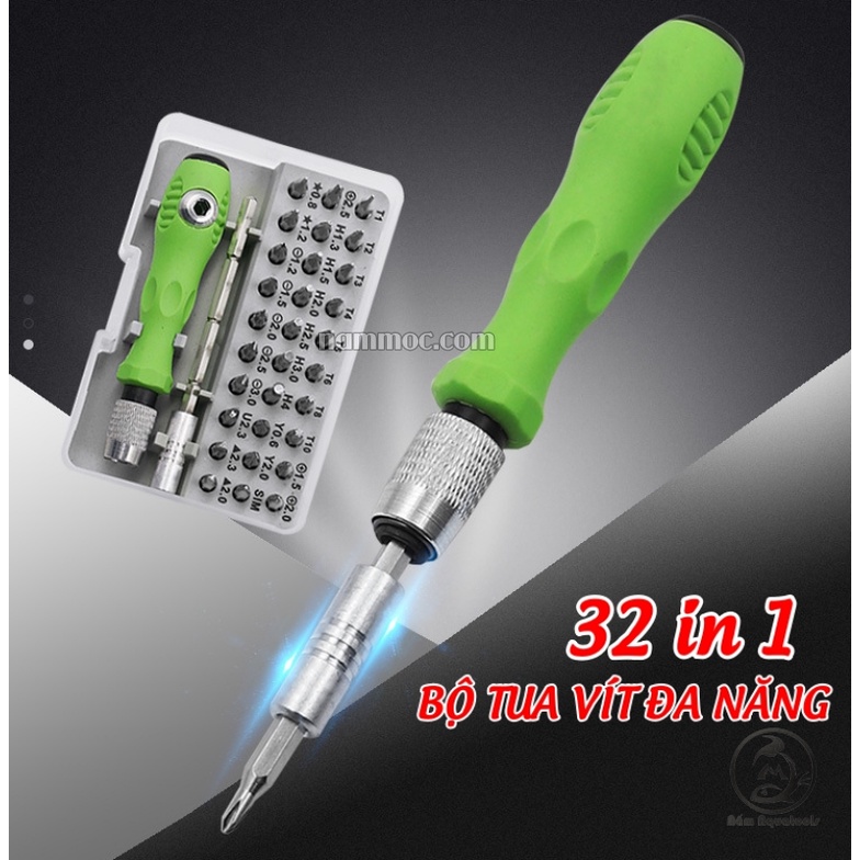 Bộ Tua Vít Mini Đa Năng 32 in 1 | Tuốt Nơ Vít Đa Năng 32 Chi Tiết