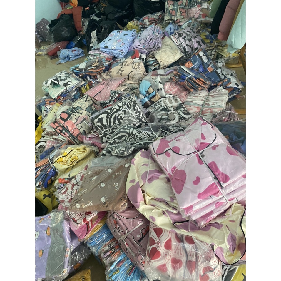 Bộ Pijama cánh Dơi Bộ Mặc Nhà Kate Thái Cao Cấp Hàng Loại 1 Mềm Mại, Thầm Hút