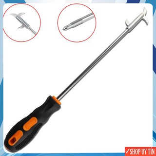 Sản phẩm tô vít đa năng, kiêm dụng cụ móc đá lốp xe ô tô 5 trong 1: mã c72653 .