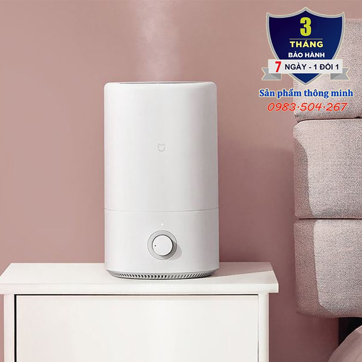 Máy phun sương Xiaomi Mijia MJJSQ02LX tạo độ ẩm Ion kháng khuẩn - Cho Gia Đình và Văn Phòng - Dung tích 4L