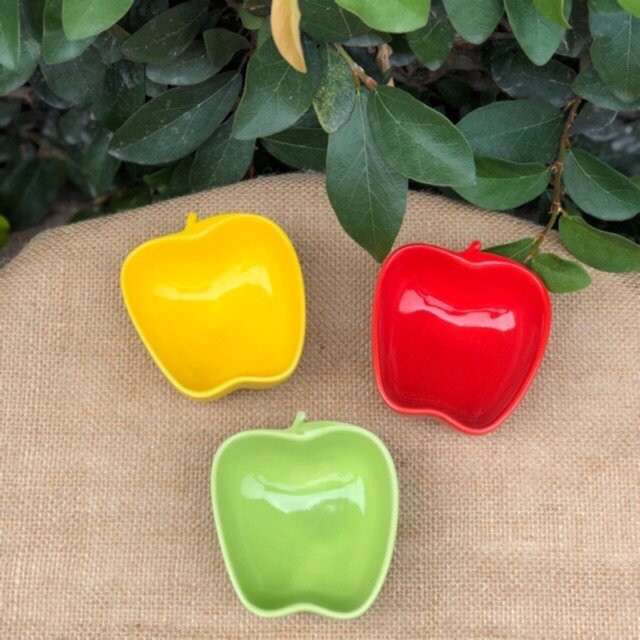 Bát sứ ăn dặm hình quả táo Apple