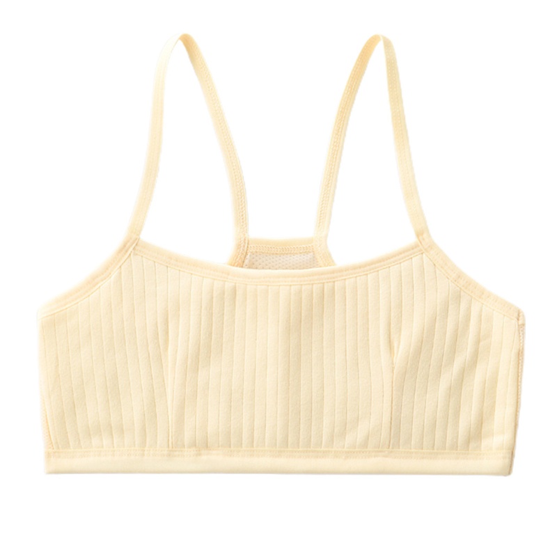 Áo Ngực Thể Thao Phối Lưới Chữ V Màu Trơn Thoáng Khí Thời Trang Cho Tuổi Teen