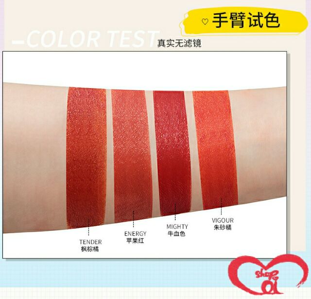 [Tặng 1 sét son 5 cây] Sét 4 cây son thuốc lá Colorful Smoke Tube Lipstick Zilaix | BigBuy360 - bigbuy360.vn