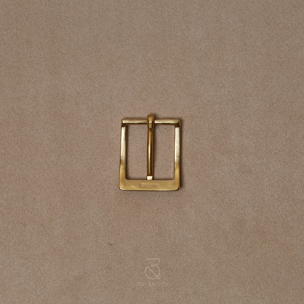 Mặt dây lưng Nam Nữ màu Vàng, mã MDL085, size 30mm, chất liệu đồng nguyên chất, mặt thắt lưng nam