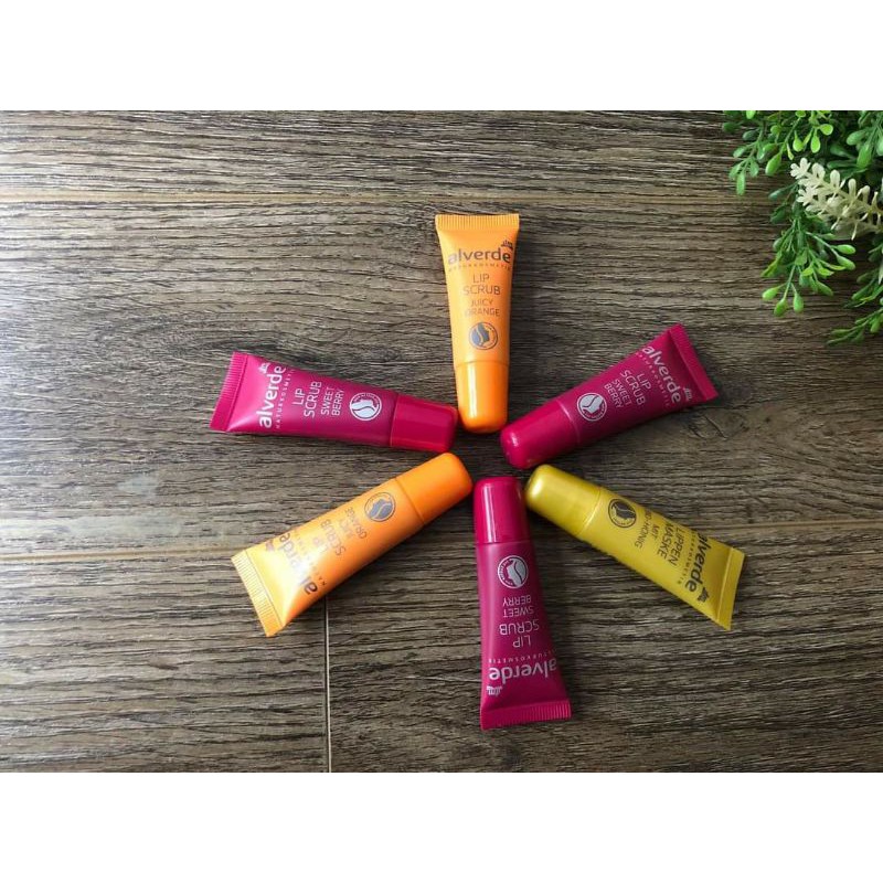 Tẩy da chết môi Alverde suger lip scrub