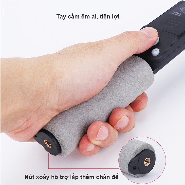 Gậy selfie bluetooth xoay 360 độ thông minh