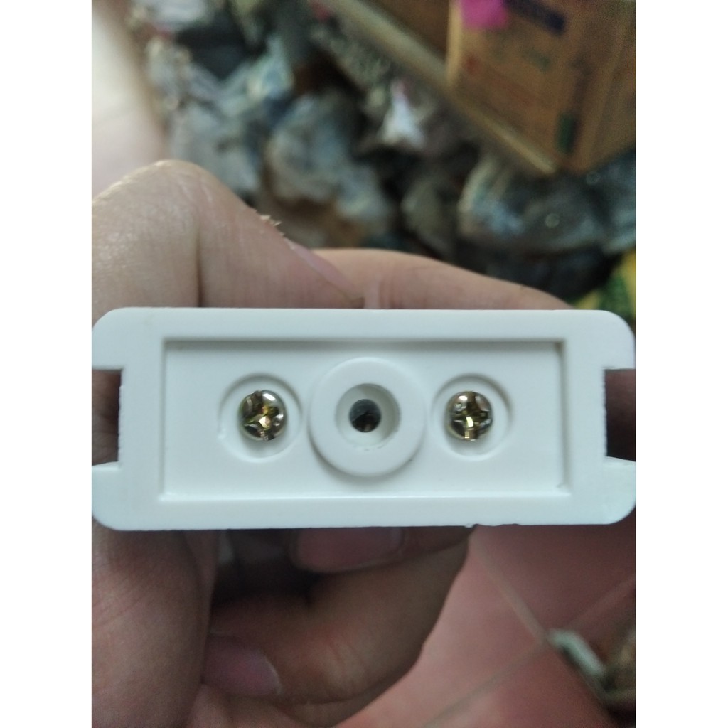 CẦU CHÌ ĐIỆN LOẠI 10A  MÀU TRẮNG