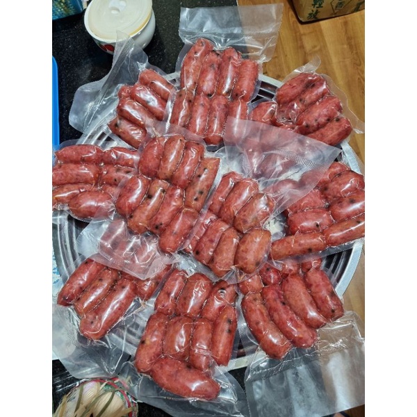 Q10 Lạp xưởng tươi Cai Lậy gói 500g,ship HCM