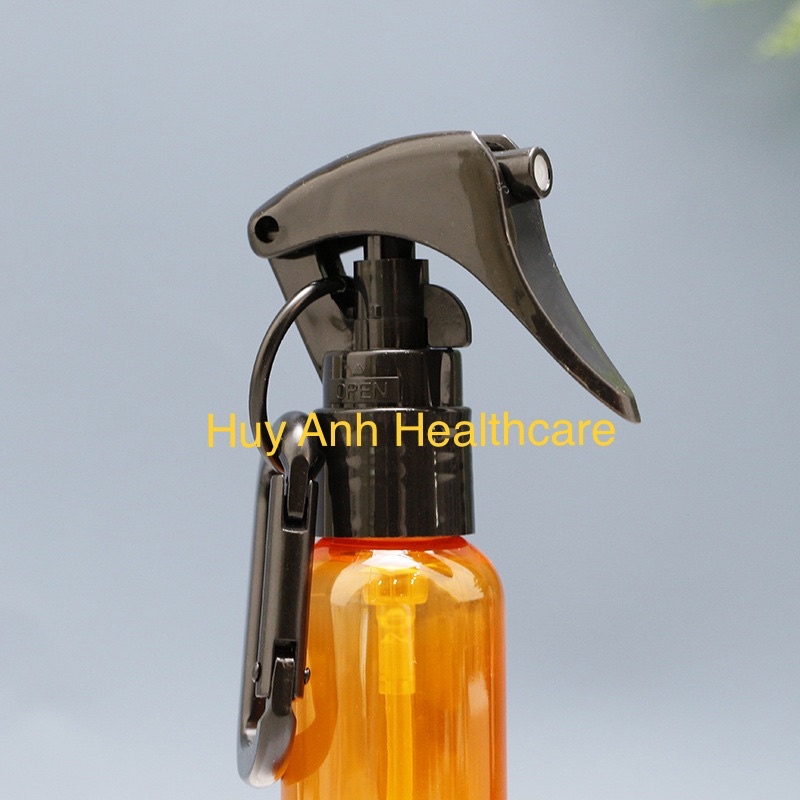 CHAI XỊT PHUN SƯƠNG MỊN CÓ MÓC KHOÁ CAO CẤP 60ML