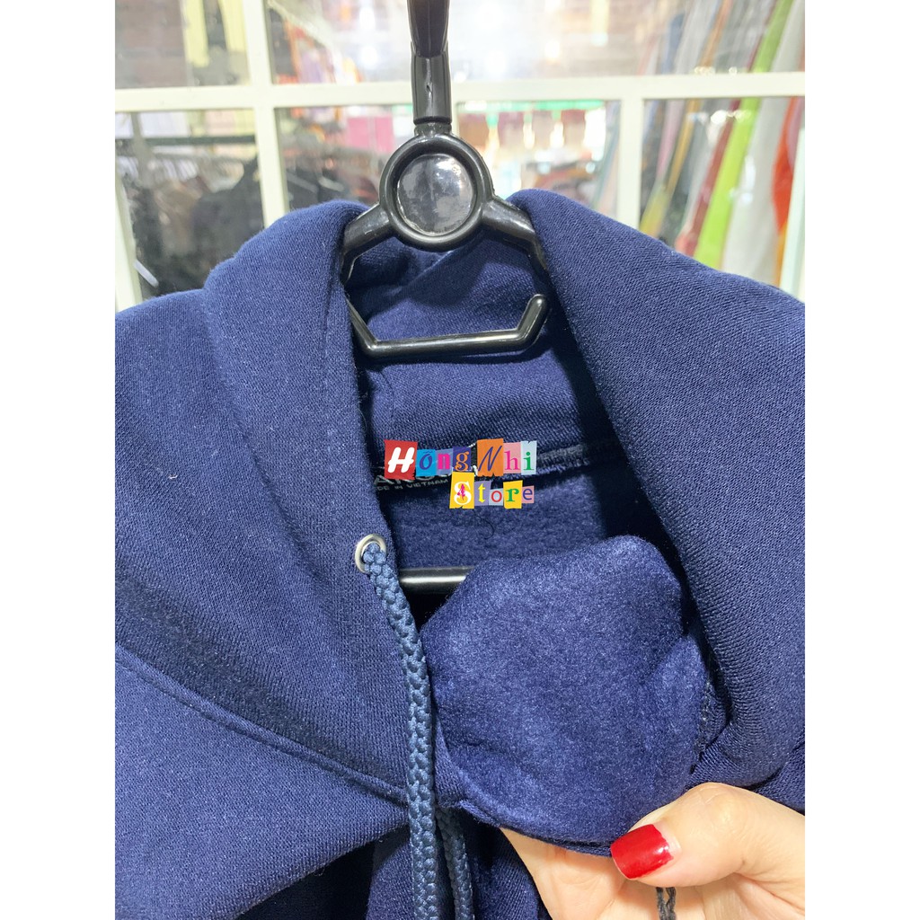 Áo Hoodie Trơn Cao Cấp Màu Xanh Đen Đậm - Hoodie Basic Unisex Form Rộng Nam Nữ - MM | BigBuy360 - bigbuy360.vn