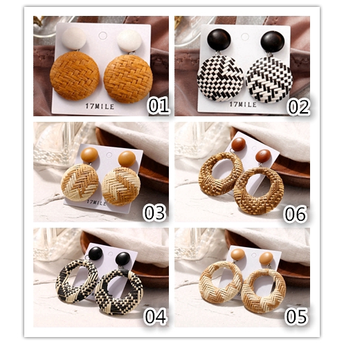 Hoa tai kiểu dáng retro phong cách Bohemian thời trang cho nữ