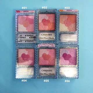 Phấn Má Hồng Canmake Glow Fleur Cheeks