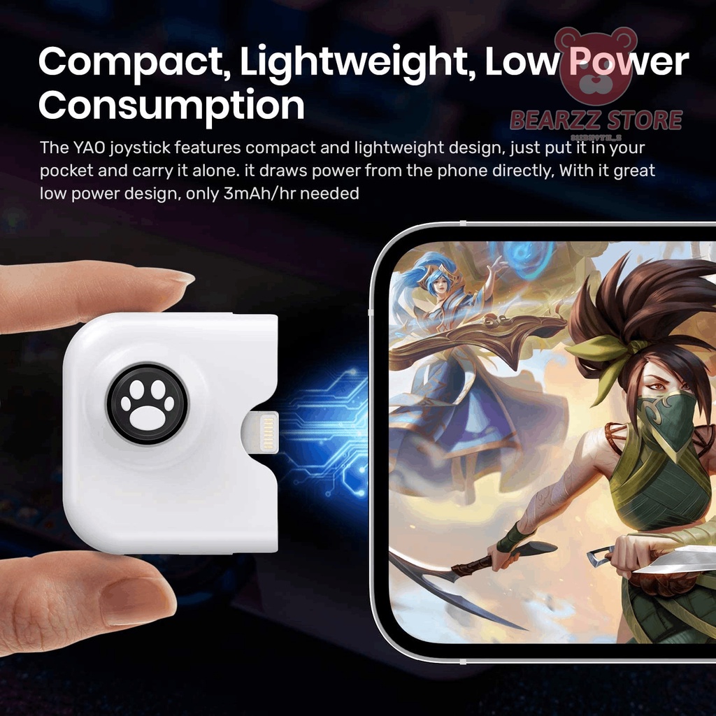 Tay Cầm Chơi Game Liên Quân PUBG - Cần Điều Khiển Chơi Game Di Động IFYOO Yao Chính Hãng