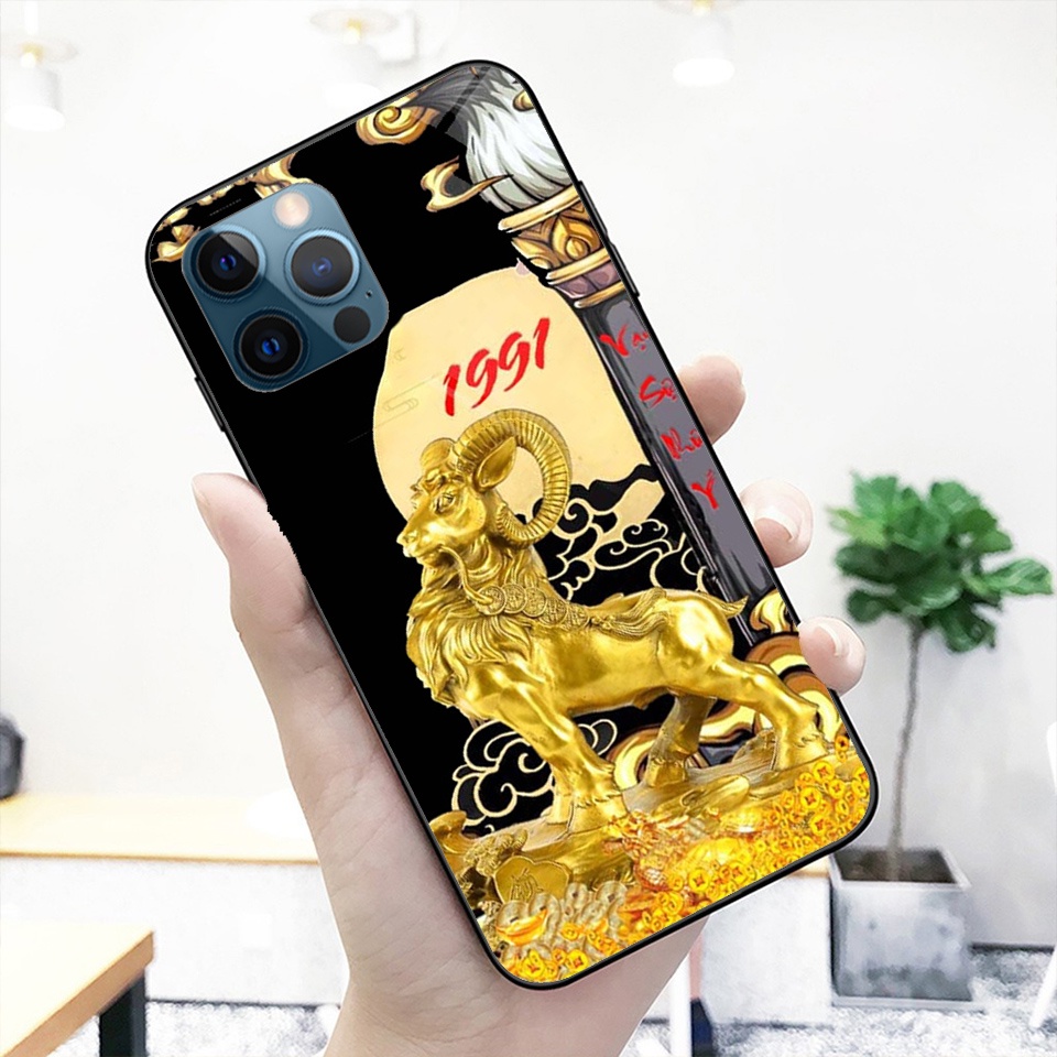 Ốp lưng iphone 13 pro max-12 pro max-12-12 pro-13-13pro in hình 12 con giáp siêu đẹp