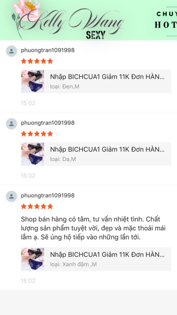 Chip ren nữ - quần lót nữ