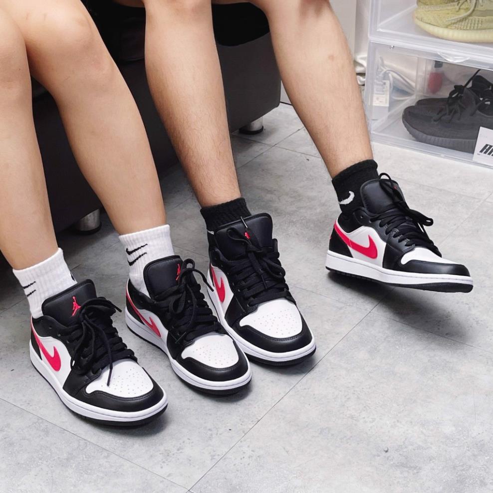 Giày Jordan 1 Low Auth 🔴FREESHIP🔴 JD1 Siren - Giày Nike Air Jordan 1 Siren Red Cổ Thấp Chính Hãng 🏂🏻