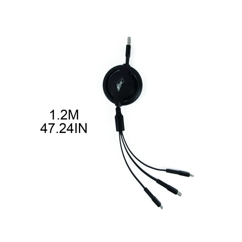 Nama Dây Cáp Sạc Nhiều Cổng Cho w / Type C / Micro USB / Kết Nối P