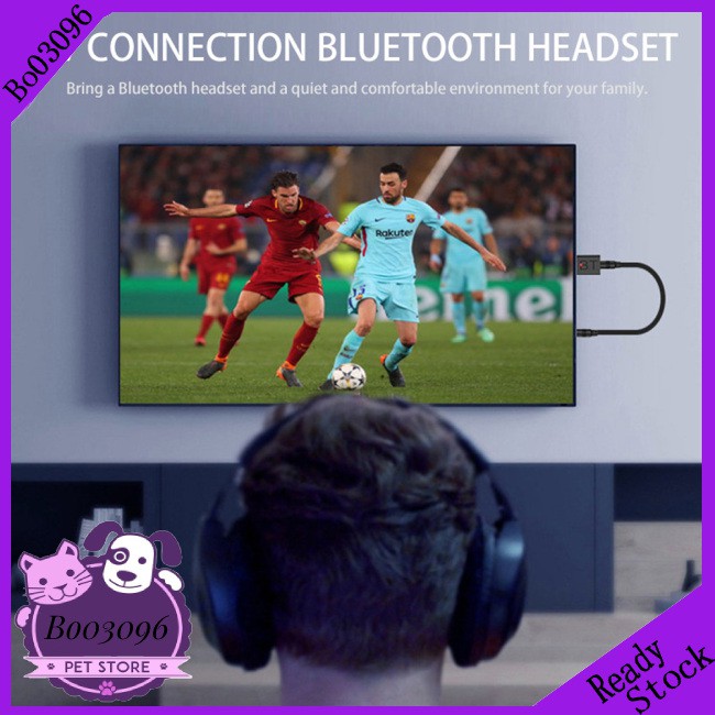 Usb Bluetooth 5.0 Nhận Tín Hiệu Âm Thanh Jack 3.5mm Cho Pc Tv