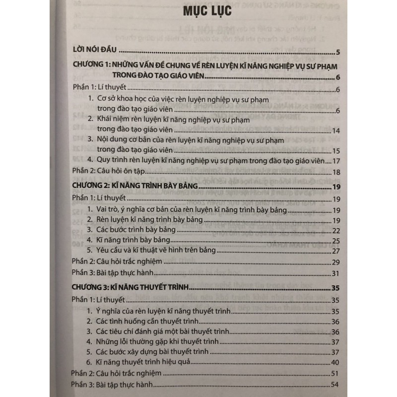 Sách - Rèn luyện Kĩ năng nghiệp vụ sư phạm trong đào tạo giáo viên