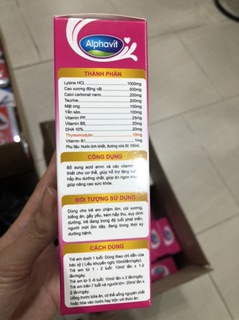 Alphavit Ăn Ngon Ngủ Tốt hộp 20 ống