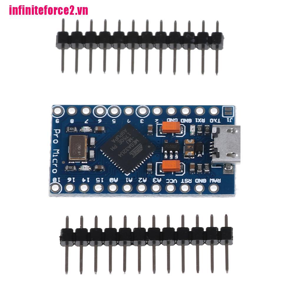 Mô-Đun Micro Atmega32U4 5v 16mhz Thay Thế Atmega328 Arduino Pro Mini