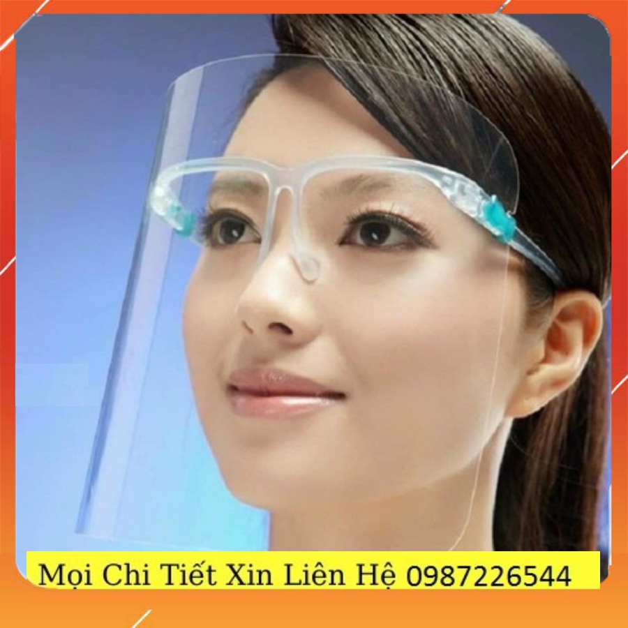 🔥SỶ SL🔥 Kính Chống Giọt Bắn, Kính Bảo Hộ, Chống Bụi Đi Đường, Chống Dịch Face Shield