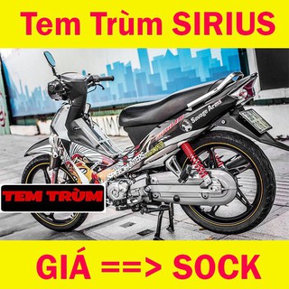 Tem Trùm Xe Sirius ( Mới Nhất ) Thổ Dân