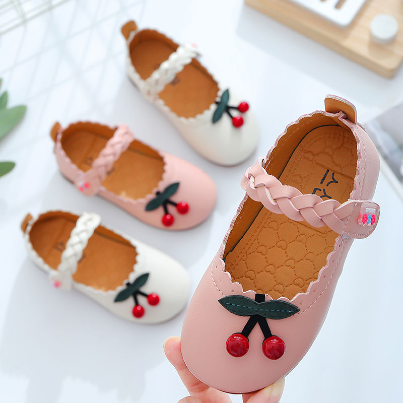 【Nghe được】Cô gái giày dép mùa xuân mùa thu trẻ em học tập giày dép trẻ em giày dép cô gái bé mềm mại giày dép công chúa PAPAYA