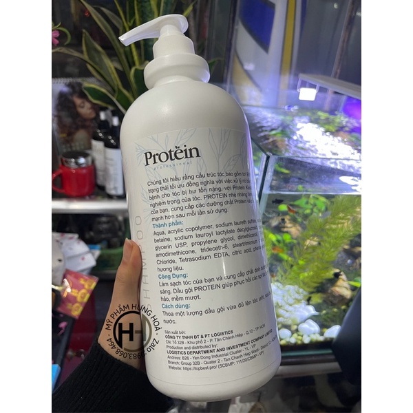 Dầu gội siêu mượt Protein
