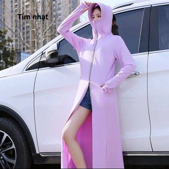 CN9662 - Áo chống nắng nữ toàn thân dáng dài cao cấp hàng nhập 40-70kg
