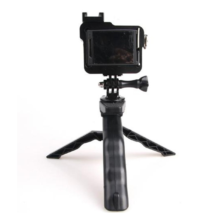 Chân Tripod Handgrip Mini xếp gọn cho Gopro, Sjcam, Xiaomi Yi Action