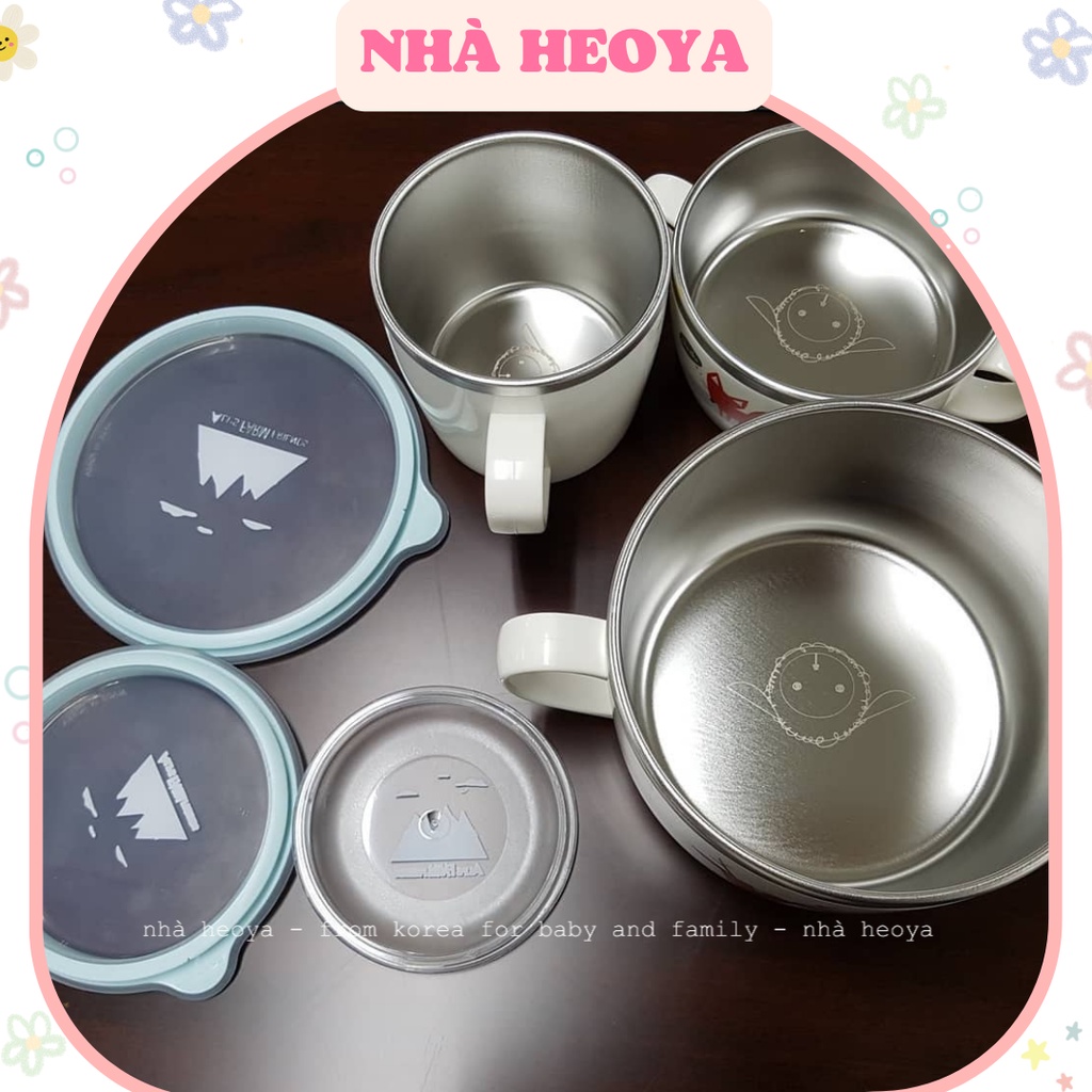 TÔ ĂN BẰNG THÉP CAO CẤP KHÔNG GỈ STENLOCK HÀN QUỐC CHO BÉ