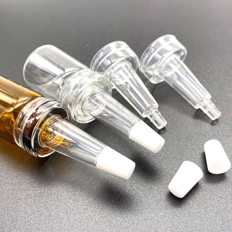 Lọ Chiết Serum ❤ SIÊU RẺ ❤ Chai Lọ Chiết Tế Bào Gốc, Tinh Chất, Serum 5ml,10ml bộ 3 nút , phụ kiện du lịch