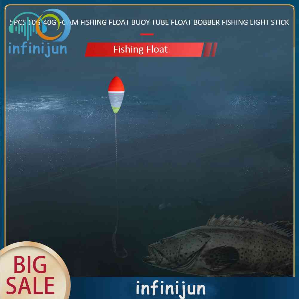 Set 5 Phao Câu Cá 10g-40g Chuyên Dụng Chất Lượng Cao
