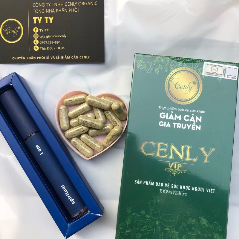 Giảm Cân 𝐂𝐄𝐍𝐋𝐘 VIP - Hộp 30 Viên - Hàng Chính Hãng