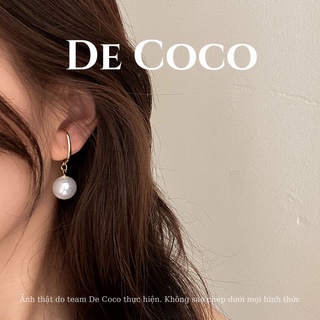 Khuyên tai kẹp vành nữ DECOCO ACC Twin