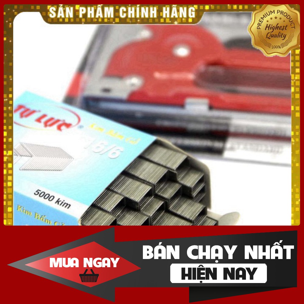 [ HÀNG CHÍNH HÃNG - GIÁ SẬP SÀN ] Hộp 5000 ghim bấm gỗ tự lực 16/6