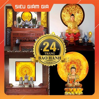 [ Xưởng Tuyển Đại Lý ] Đèn Thờ Hào Quang Trúc Chỉ In 1 giá gốc tận xưởng tặng đinh treo tranh