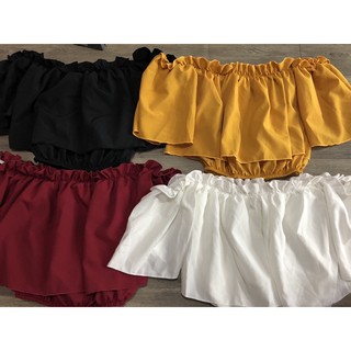 ÁO CROPTOP TRỄ VAI TAY NGẮN THOITRANGTEEN00