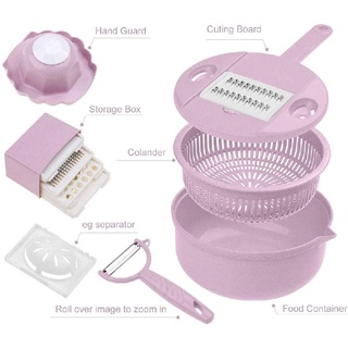 Dụng cụ gọt vỏ rau củ 8 trong 1