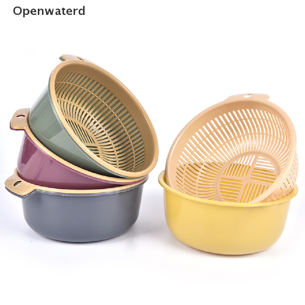 Rổ rửa trái cây và rau củ hai lớp có thể tháo rời