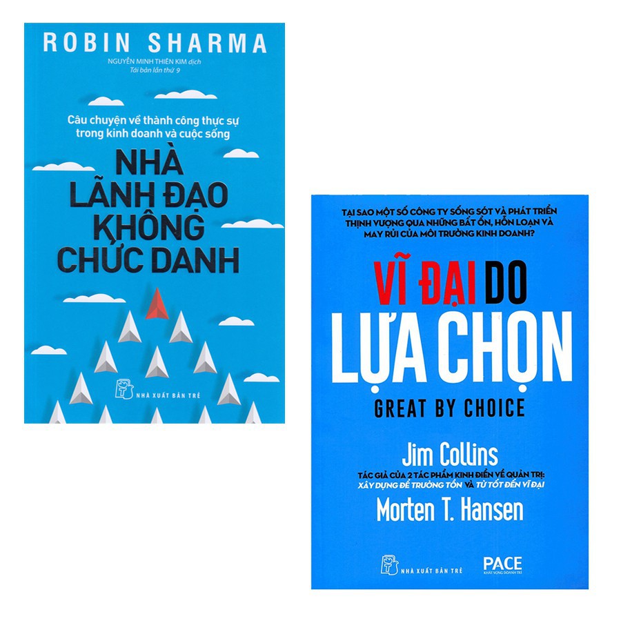 Sách - Combo Vĩ đại do lựa chọn + Nhà lãnh đạo không chức danh